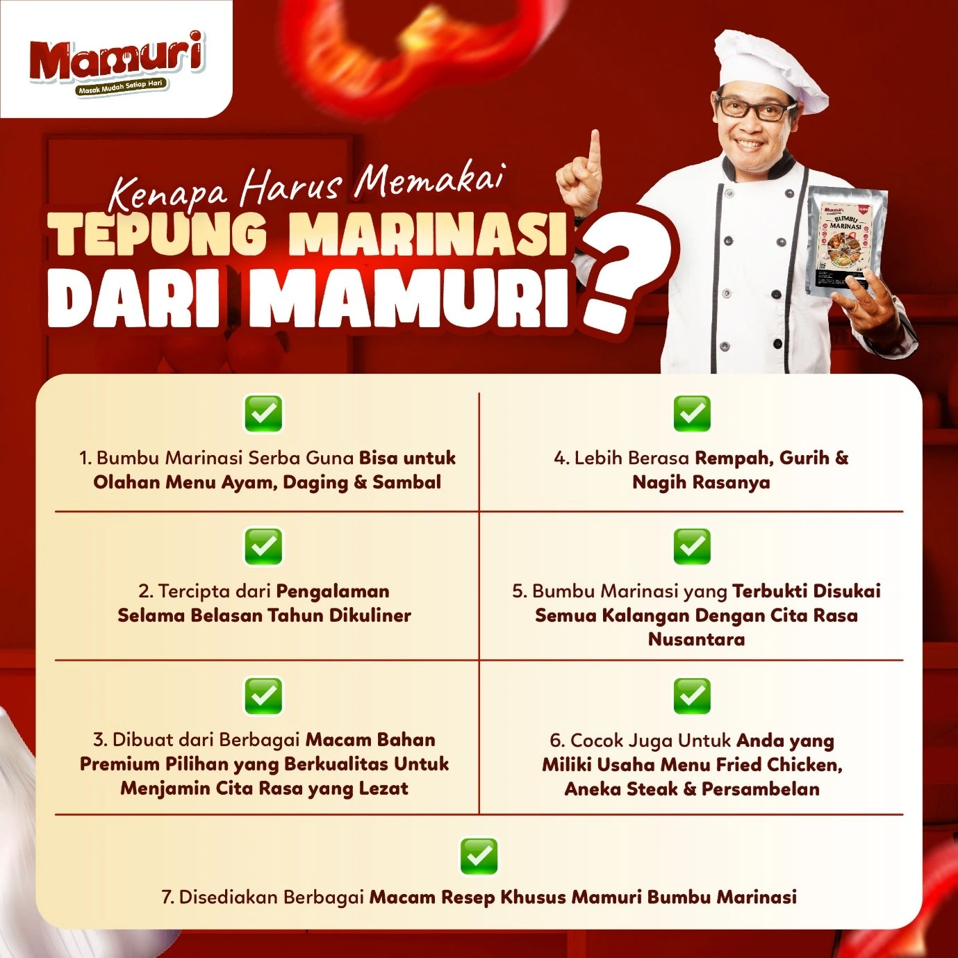 Mamuri - Bumbu Marinasi Serbaguna Ide Jualan 200gr - Image 7