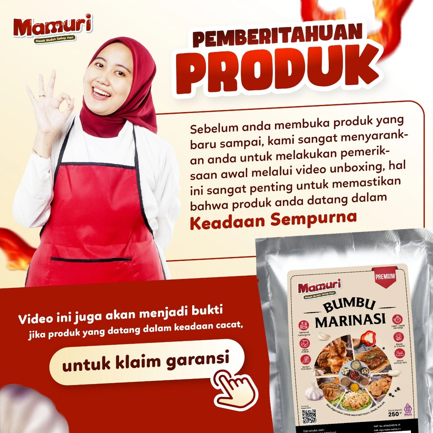 Mamuri - Bumbu Marinasi Serbaguna Ide Jualan 200gr - Image 3